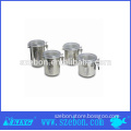 different pcs stainless steel canister sets with window